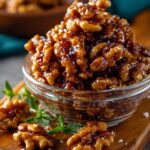 Toffee Candied Walnuts