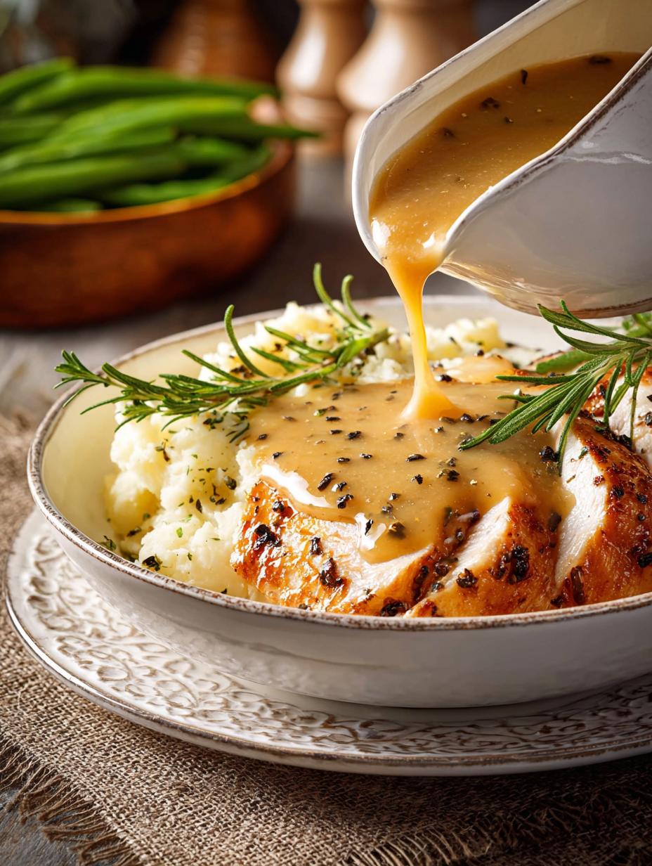 The Best Turkey Gravy Recipe for a Perfect Feast - Turkey Gravy - main visual representation