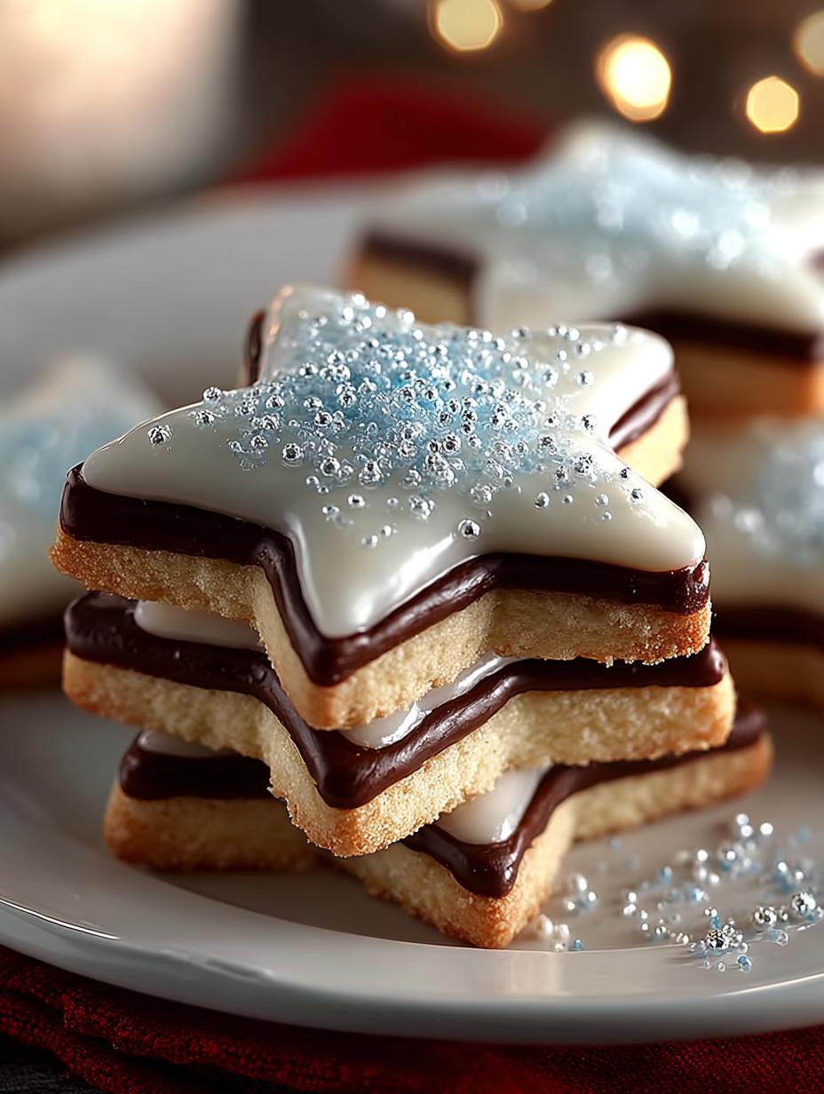 Twinkling Star Cookies: 10 Magical Festive Treats - Twinkling Star Cookies - additional detail