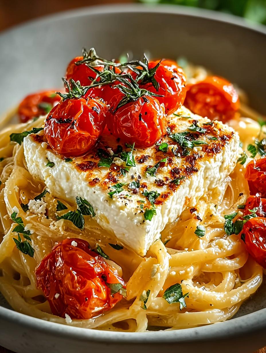 Baked Feta Tomato Pasta: 7 Steps to a Cozy Delight - Baked Feta Tomato Pasta - additional detail