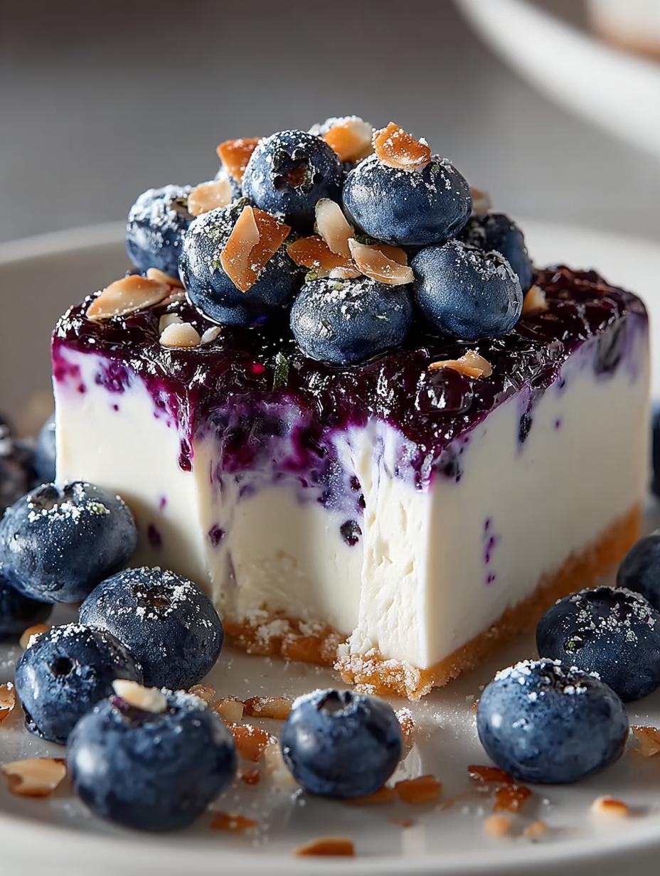 Delicious Blueberry Frozen Cottage Cheese Bark Recipe - Blueberry Frozen Cottage Cheese - additional detail