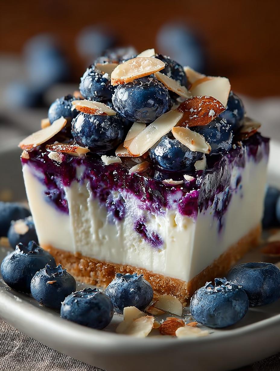 Blueberry Frozen Cottage Cheese