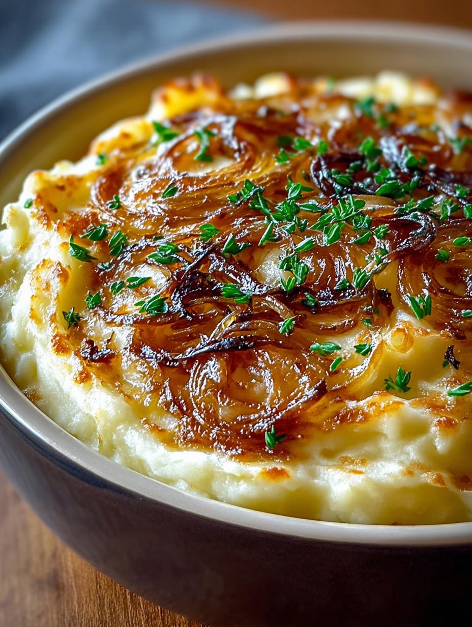 Caramelized Onion Mashed Potatoes: 5-Star Comfort Food 5 Caramelized Onion Mashed Potatoes: 5-Star Comfort Food - Caramelized Onion Mashed Potatoes - additional detail