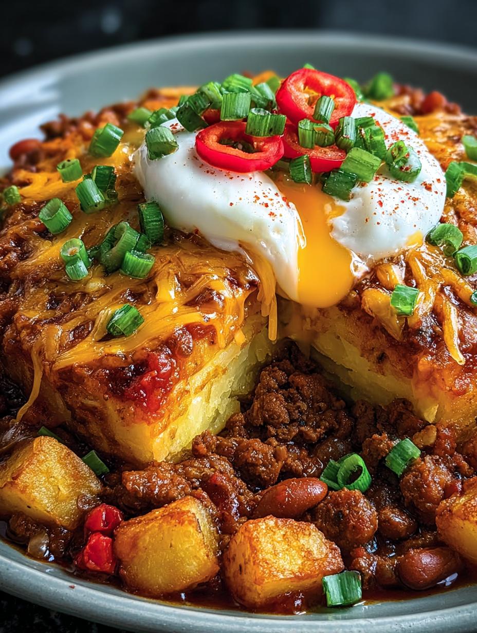 Chili Cheese Potato Skillet: 5 Reasons to Love This Comfort Dish - Chili Cheese Potato Skillet - additional detail