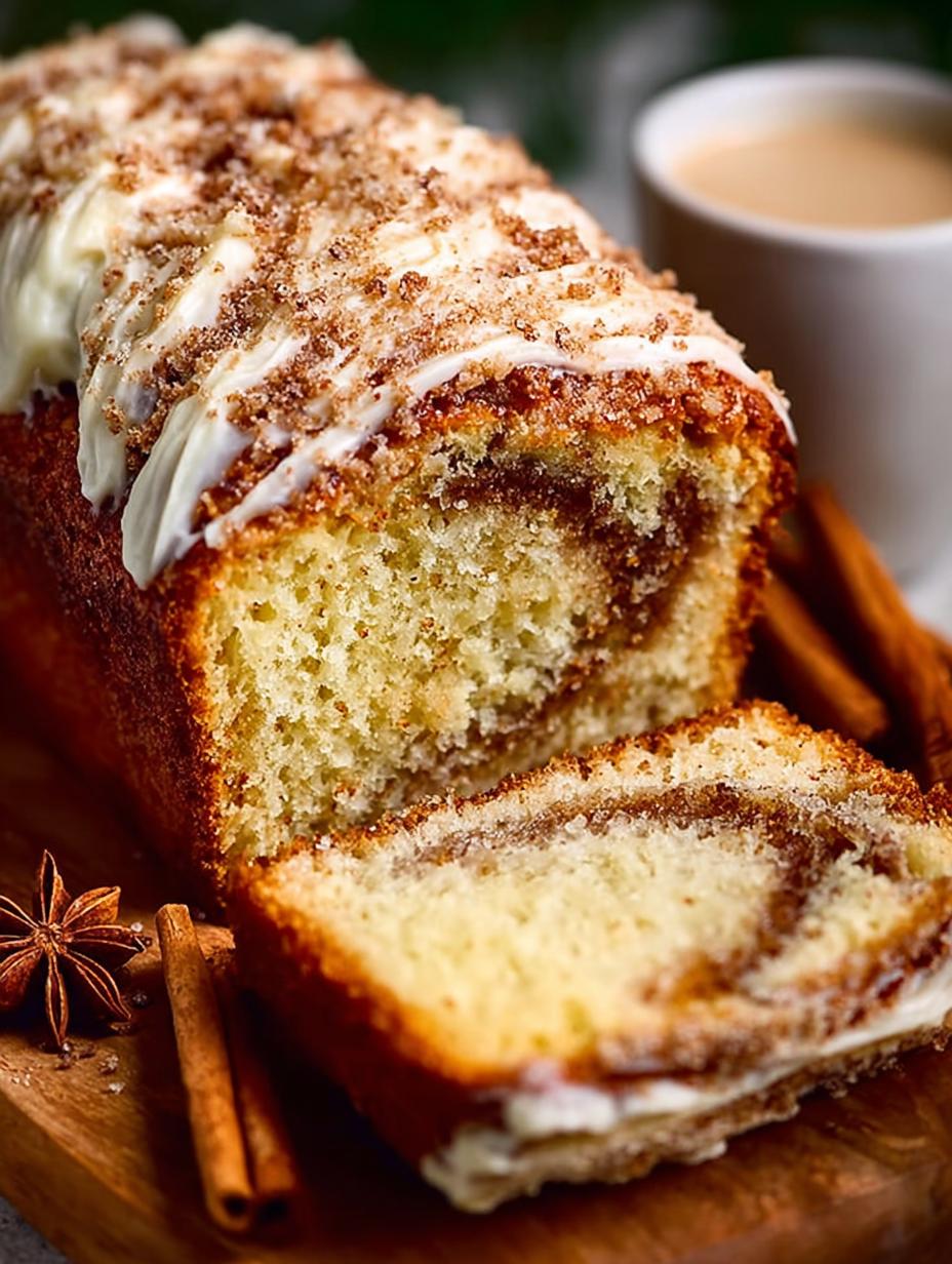 Cinnamon Keto Eggnog Bread