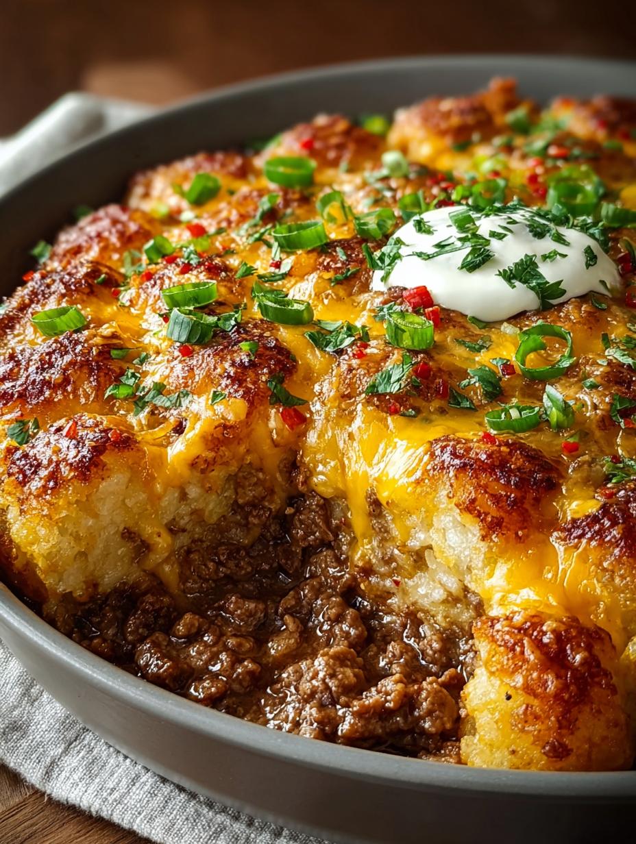 Cowboy Casserole Hearty Ground