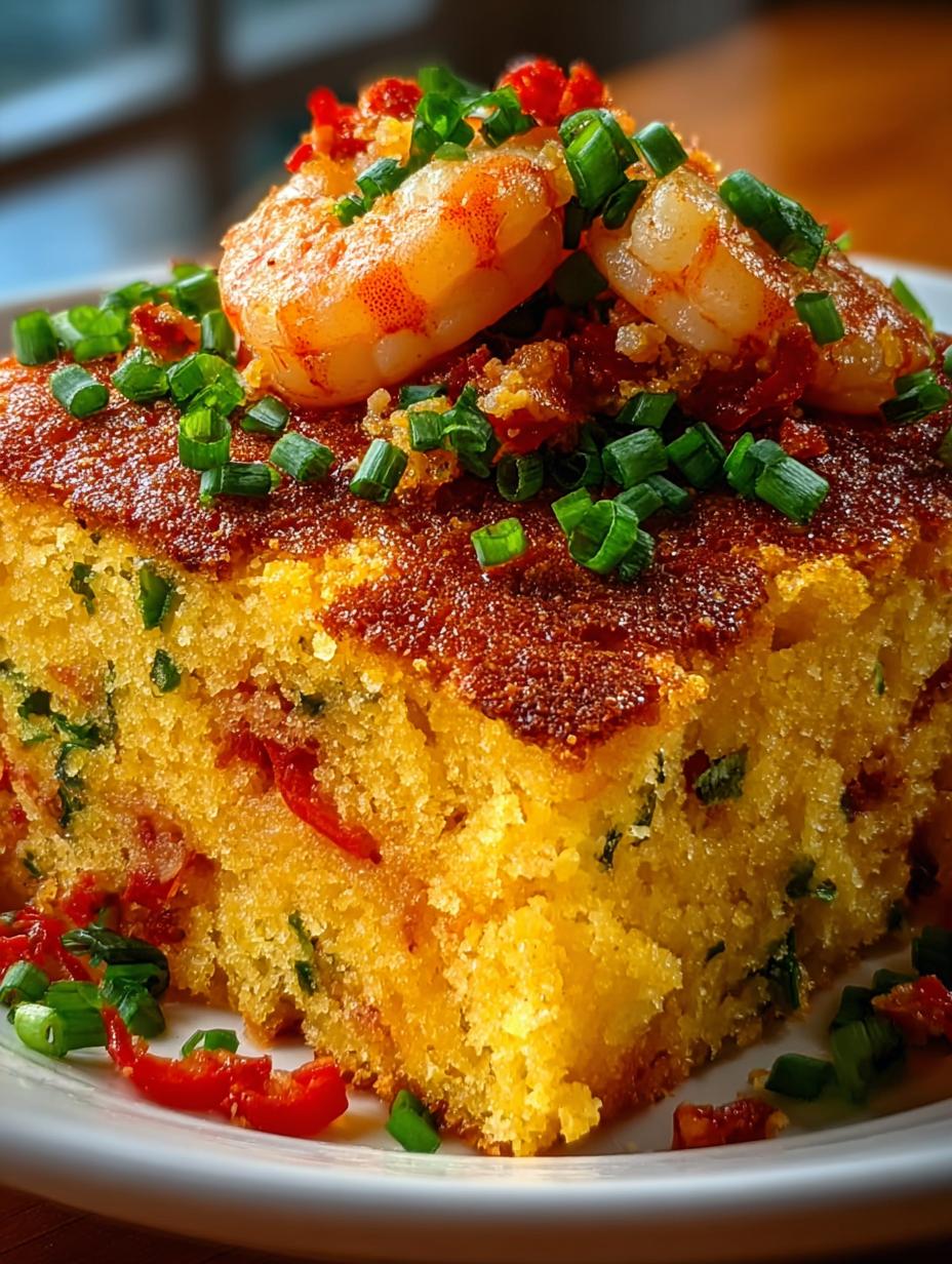 Crawfish Cornbread