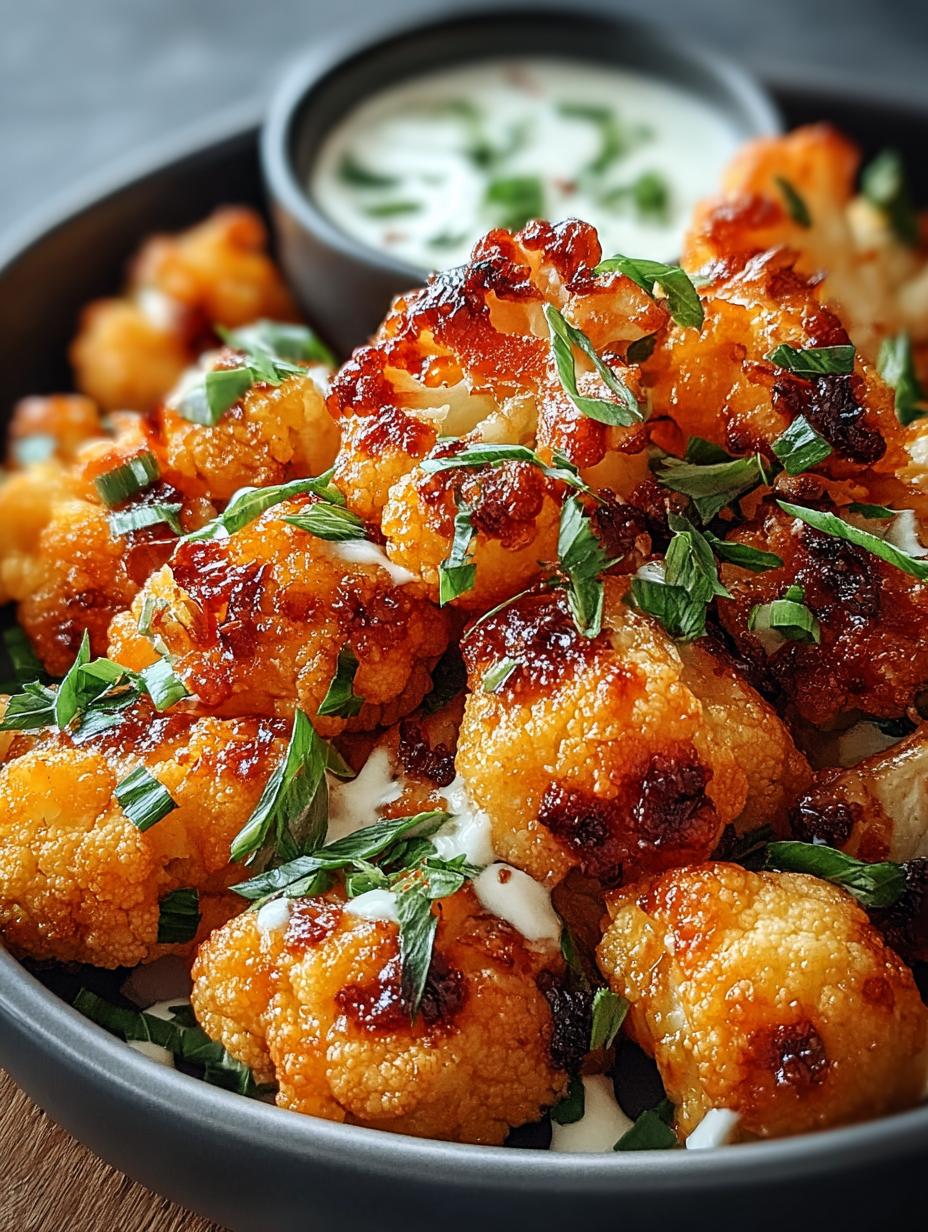 Crispy Bowl Buffalo Cauliflower