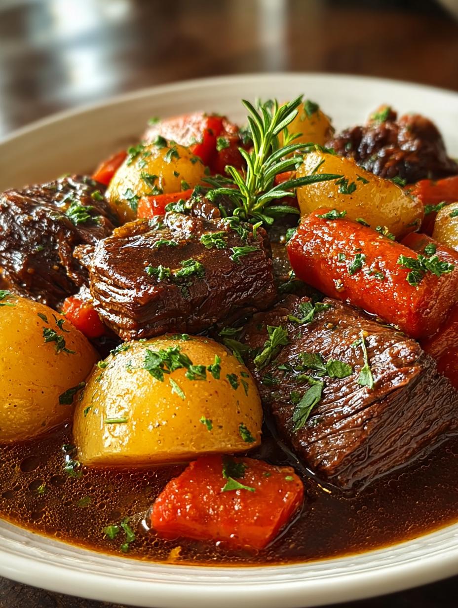 Delicious Crockpot Beef Stew for Busy Days - Crockpot Beef Stew - main visual representation