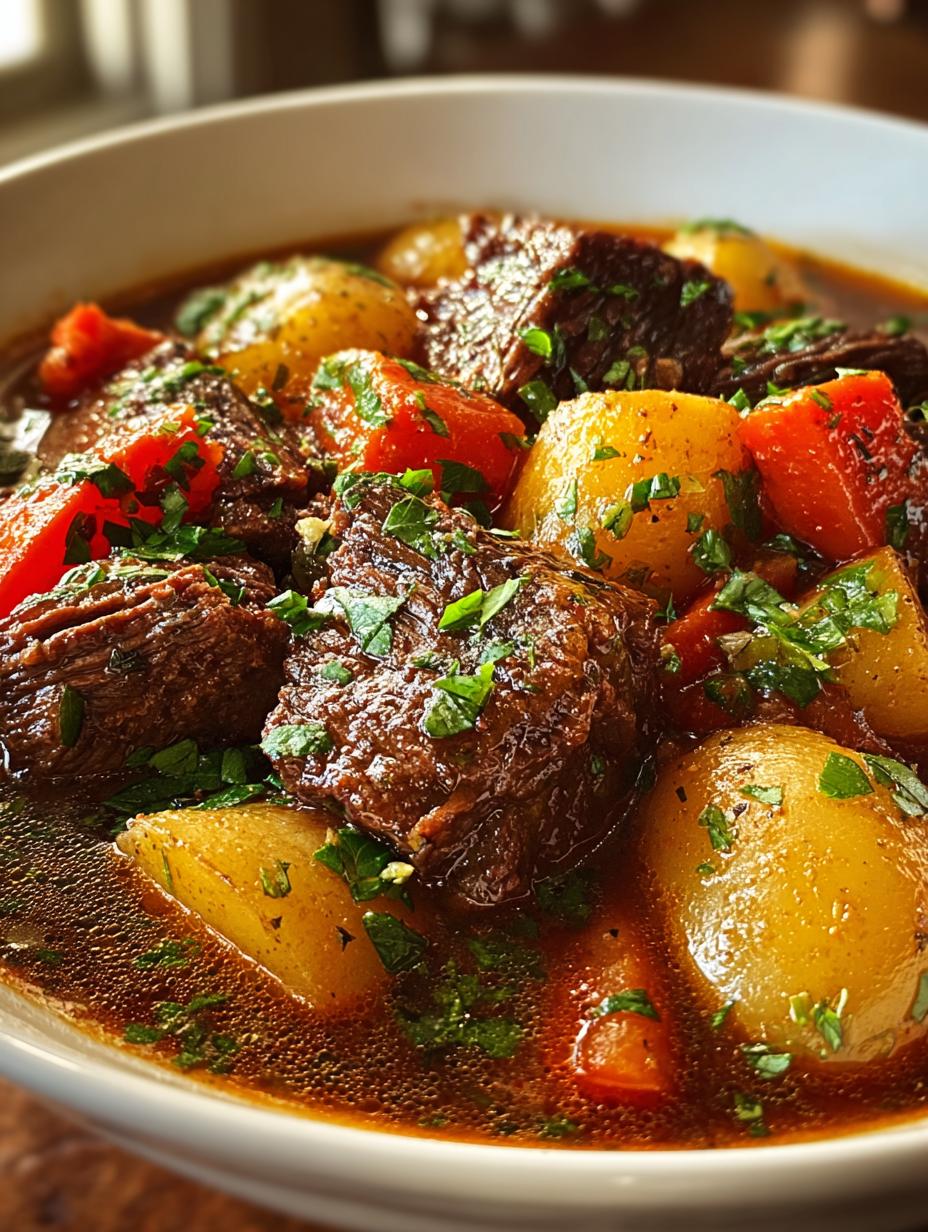 Delicious Crockpot Beef Stew for Busy Days - Crockpot Beef Stew - additional detail