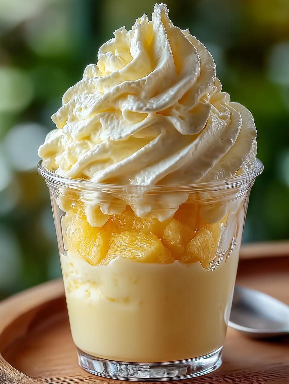 Irresistible Dole Whip Recipe for Tropical Bliss 4 Irresistible Dole Whip Recipe for Tropical Bliss - Dole Whip - main visual representation