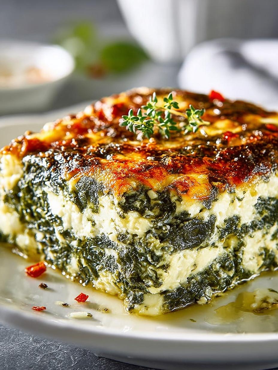 Feta Spinach Casserole: 5 Incredible Reasons to Try It 4 Feta Spinach Casserole: 5 Incredible Reasons to Try It - Feta Spinach Casserole - main visual representation