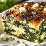 Feta Spinach Casserole