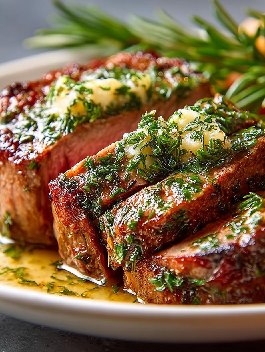 Garlic Herb Butter Beef