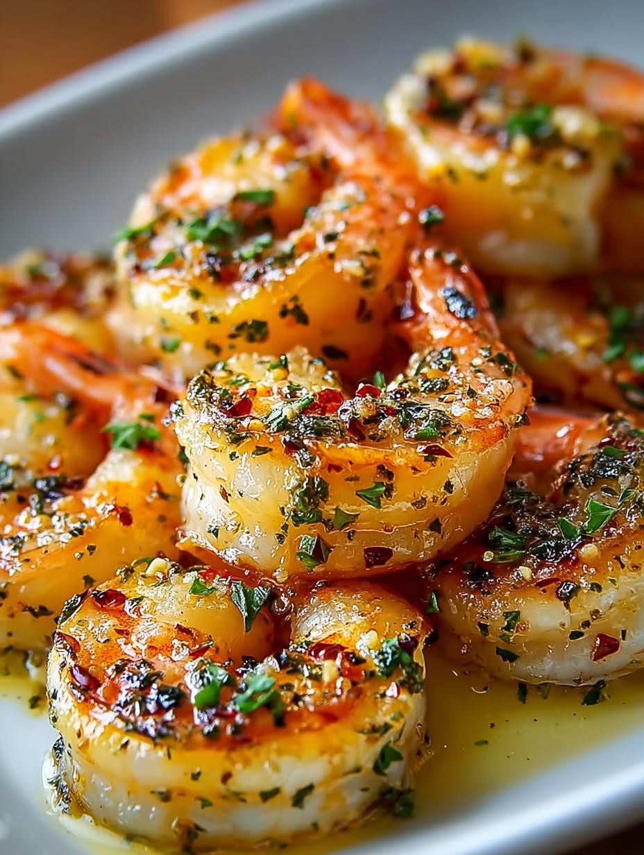 Garlic Parmesan Roasted Shrimp