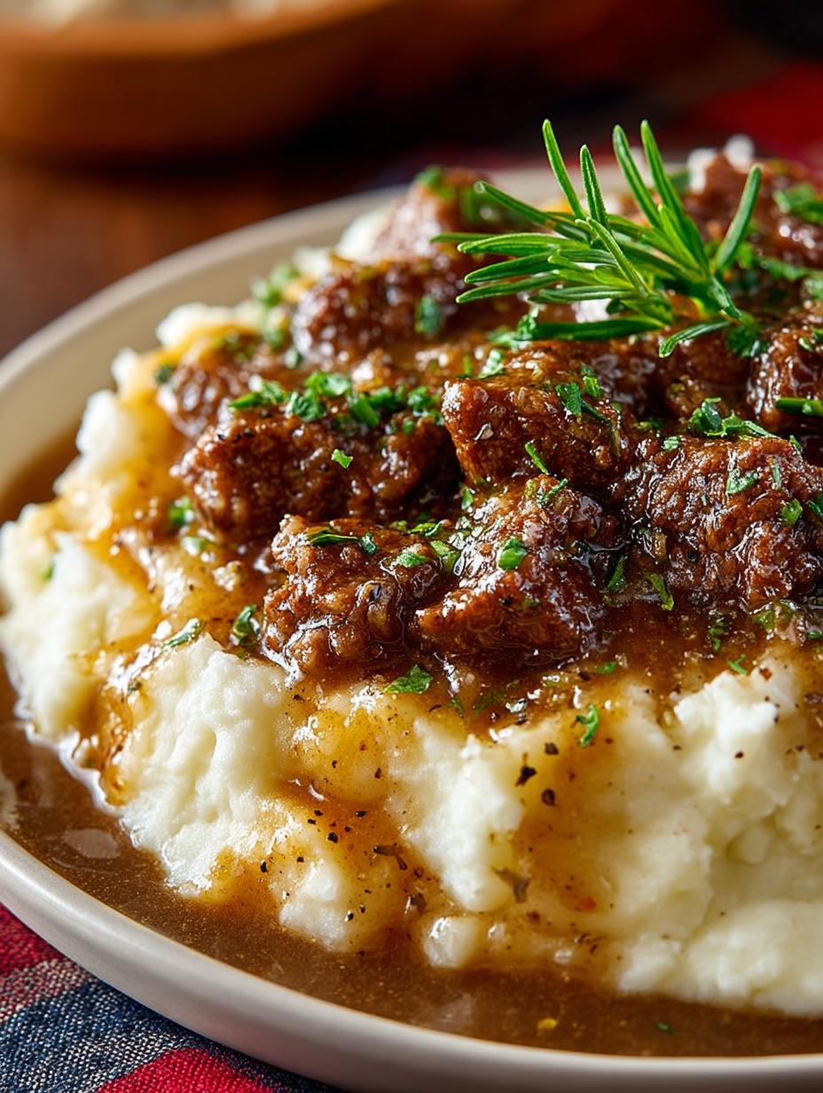 Ground Beef Gravy Over Mashed Potatoes: 5 Comforting Steps - Ground Beef Gravy Over - main visual representation
