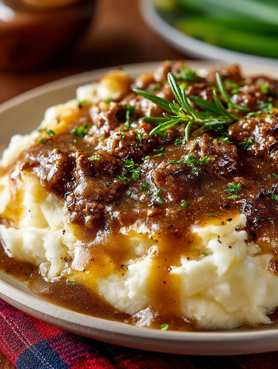 Ground Beef Gravy Over Mashed Potatoes: 5 Comforting Steps - Ground Beef Gravy Over - additional detail