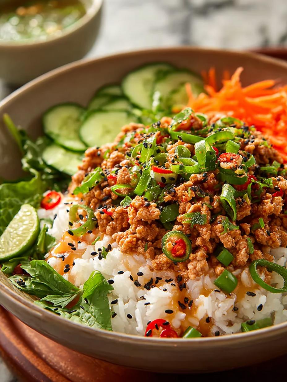 Delicious Ground Turkey Rice Bowls for Quick Dinner 5 Delicious Ground Turkey Rice Bowls for Quick Dinner - Ground Turkey Rice Bowls - additional detail