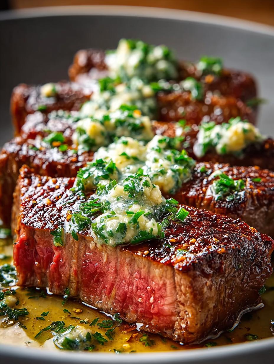 Irresistible Garlic Butter Steak with Creamy Sauce - Irresistible Garlic Butter Steak - additional detail