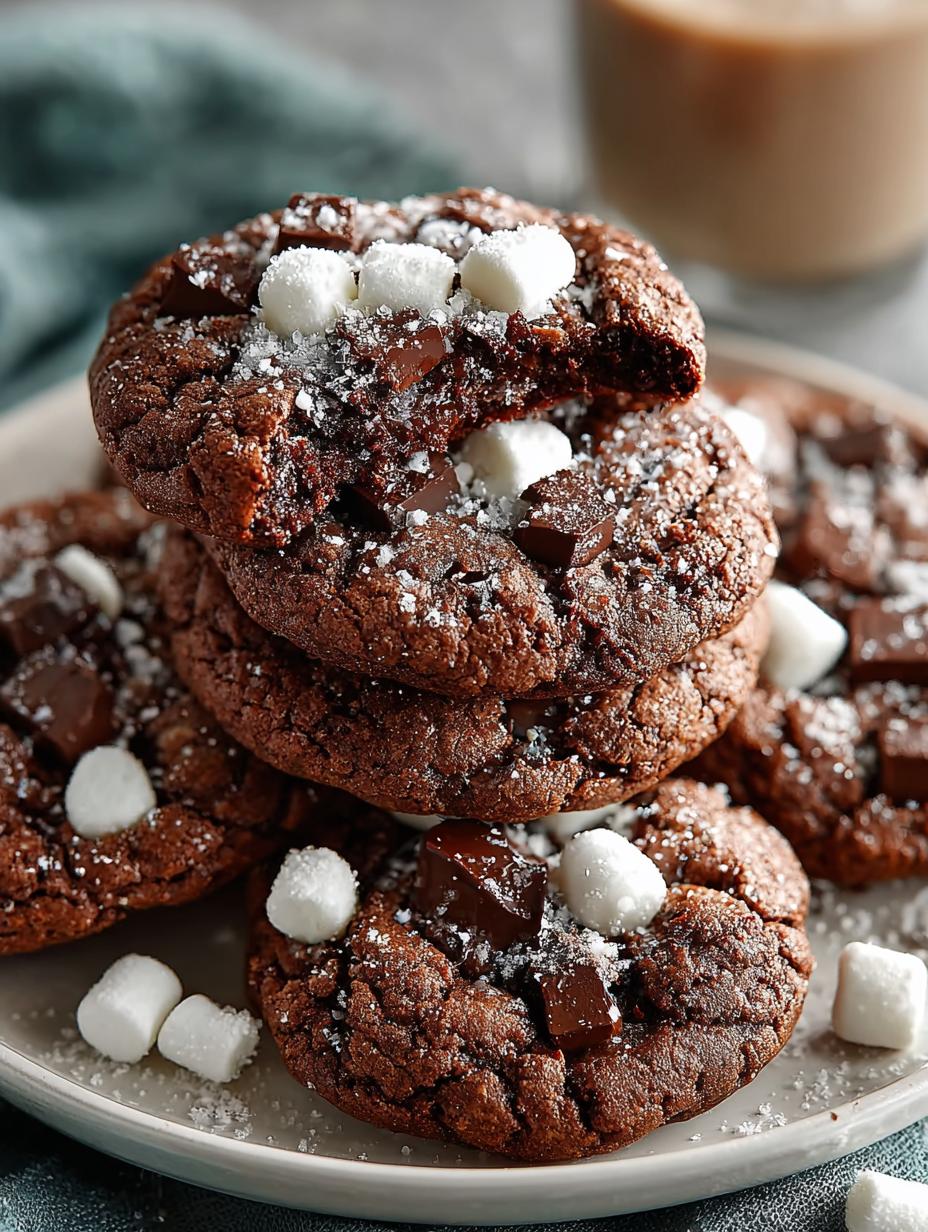 Irresistible Hot Chocolate Cookies