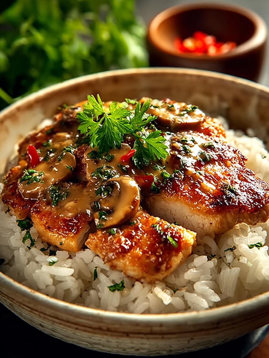 Irresistible Smothered Chicken Rice Recipe You’ll Love - Irresistible Smothered Chicken Rice - additional detail