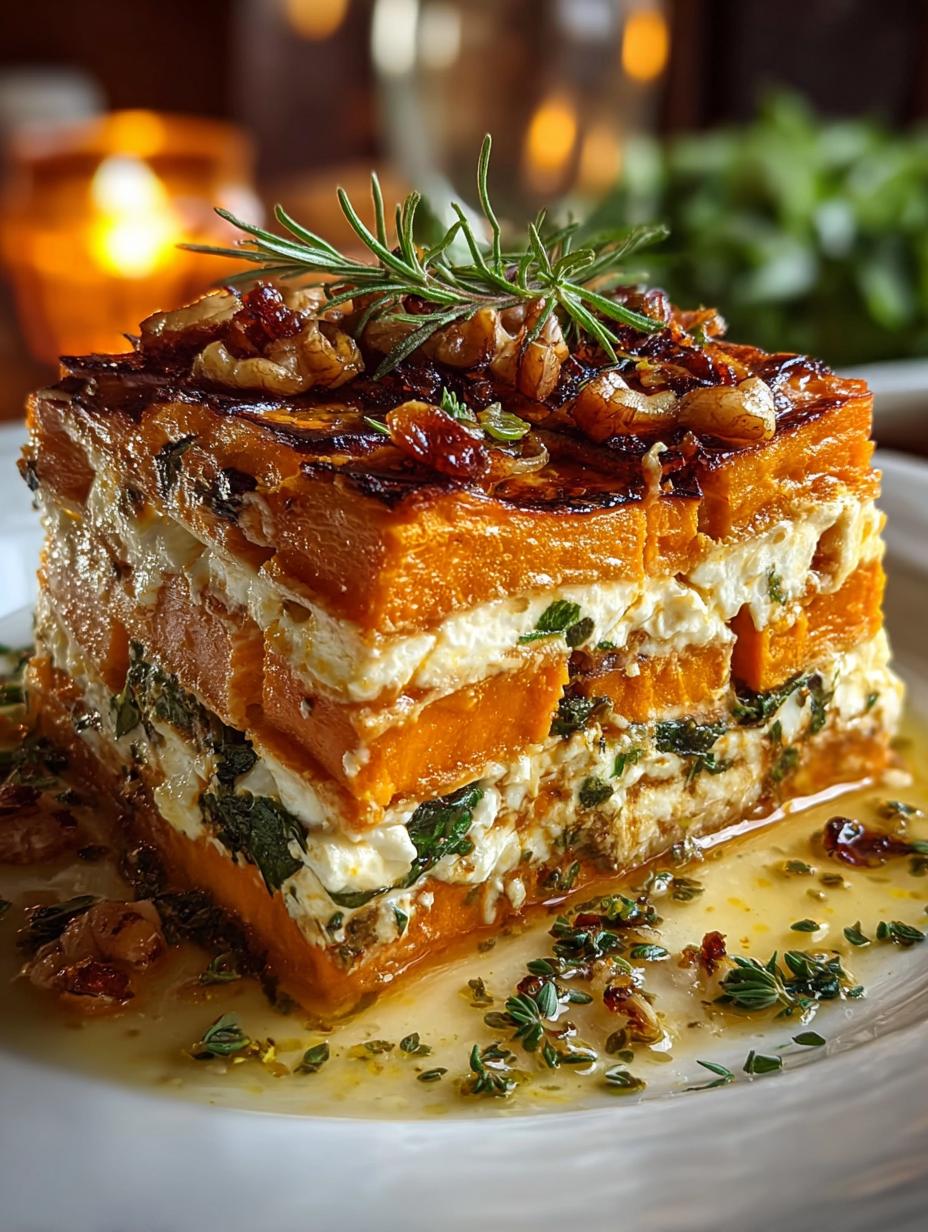 Layered Sweet Potato Lasagna: 7 Healthy Comfort Food Layers - Layered Sweet Potato Lasagna - additional detail