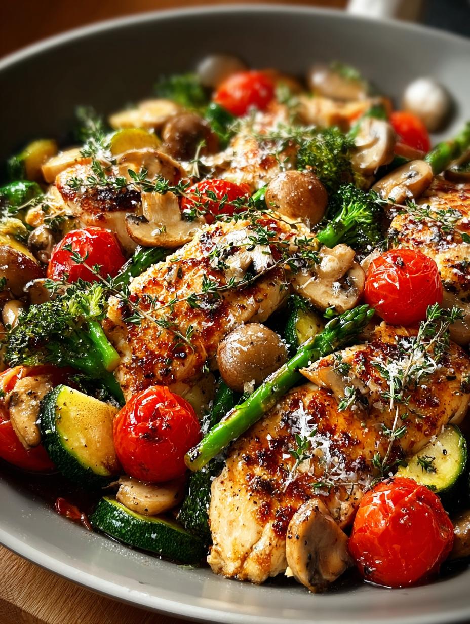 Loaded Chicken Veggie Skillet: A Hearty 25-Minute Meal 5 Loaded Chicken Veggie Skillet: A Hearty 25-Minute Meal - Loaded Chicken Veggie Skillet - additional detail