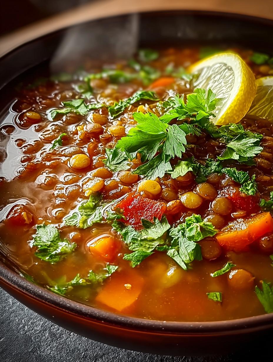 Mediterranean Lentil Soup