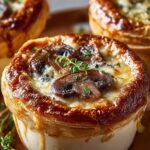 Mini Mushroom Gruyere Pot