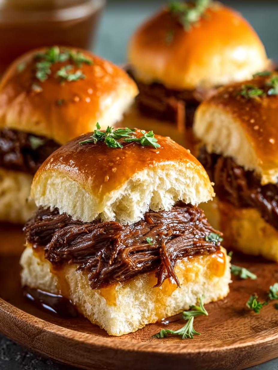 Mississippi Pot Roast Sliders That Will Wow Your Guests - Mississippi Pot Roast Sliders - main visual representation