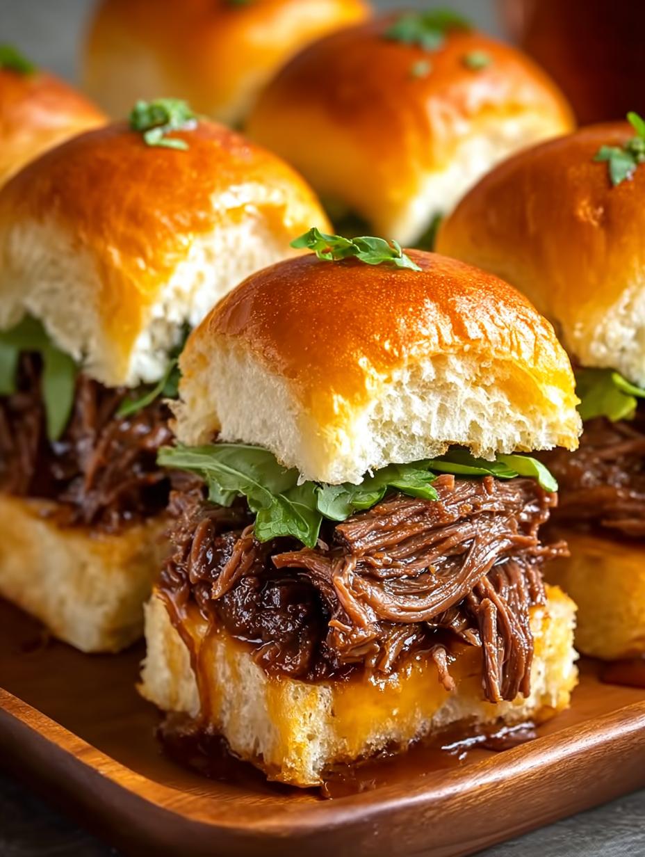 Mississippi Pot Roast Sliders That Will Wow Your Guests - Mississippi Pot Roast Sliders - additional detail