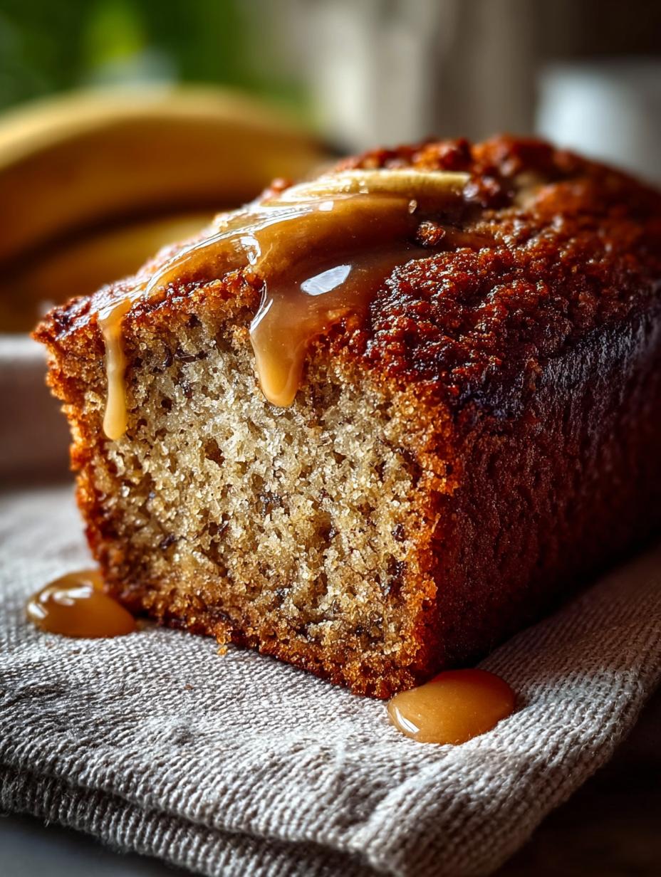 Moist Banana Bread Deliciously with Dulce de Leche Swirl 5 Moist Banana Bread Deliciously with Dulce de Leche Swirl - Moist Banana Bread Deliciously - additional detail