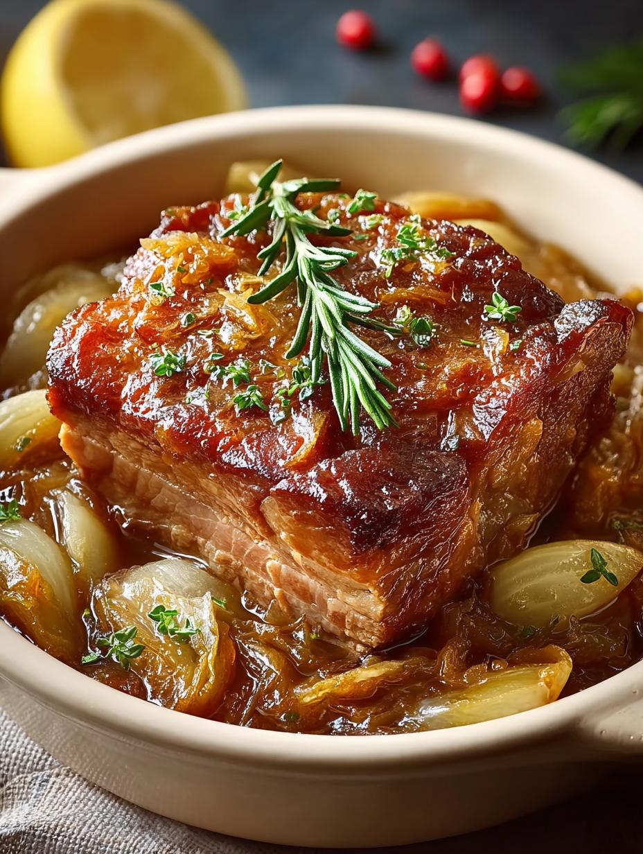 Mouthwatering Slow Cooker Pork and Sauerkraut Recipe - Mouthwatering Slow Cooker Pork - additional detail