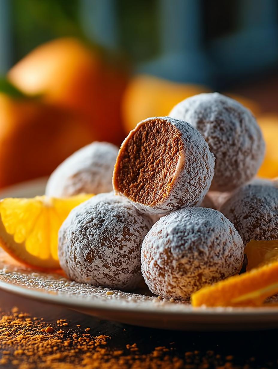 Delicious Orange Truffles: 7 Steps to Citrus Bliss - Orange Truffles - main visual representation