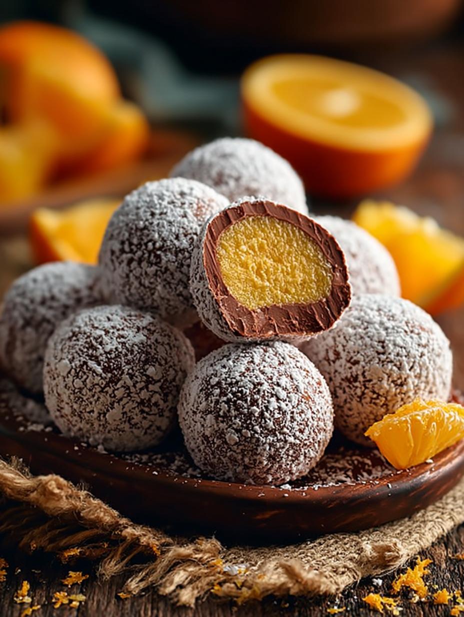 Orange Truffles
