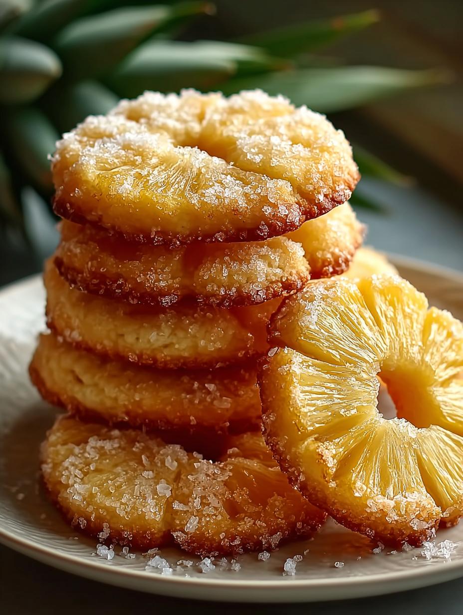 Pineapple Upside Sugar Cookies: A Sweet Delight 4 Pineapple Upside Sugar Cookies: A Sweet Delight - Pineapple Upside Sugar Cookies - main visual representation