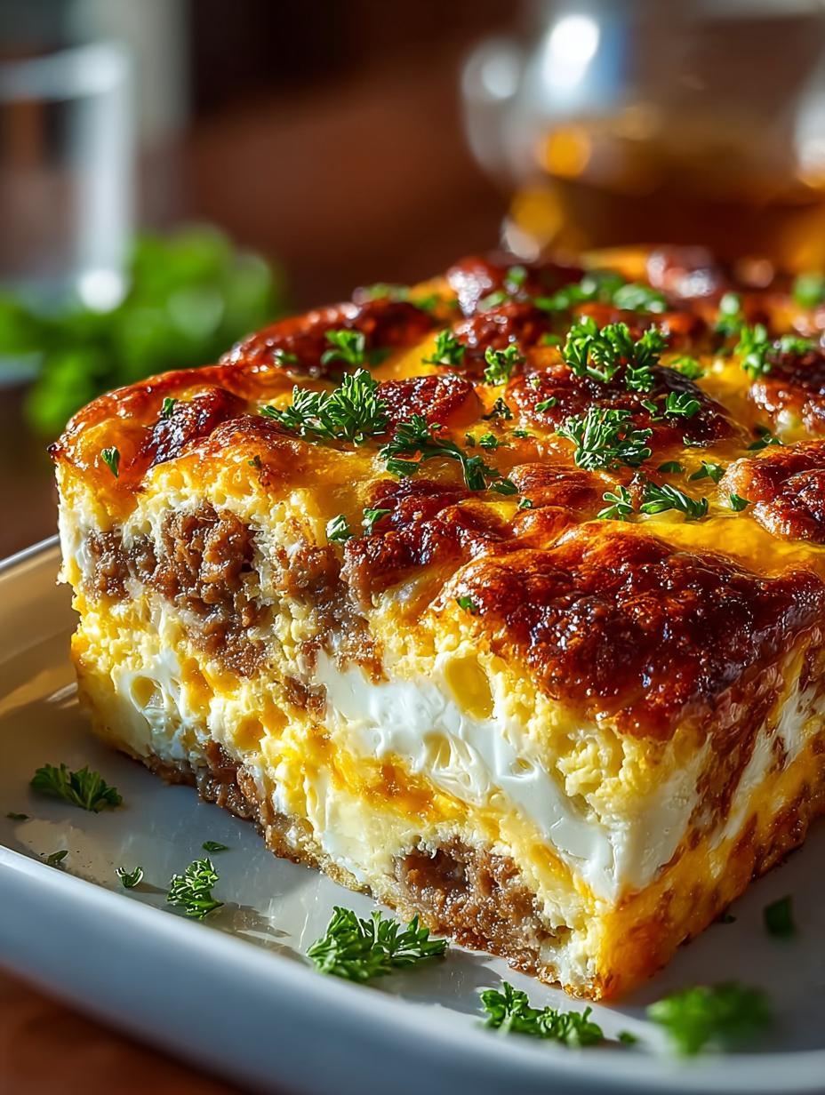 Sausage Egg Casserole: 5 Steps to a Hearty Breakfast 4 Sausage Egg Casserole: 5 Steps to a Hearty Breakfast - Sausage Egg Casserole - main visual representation