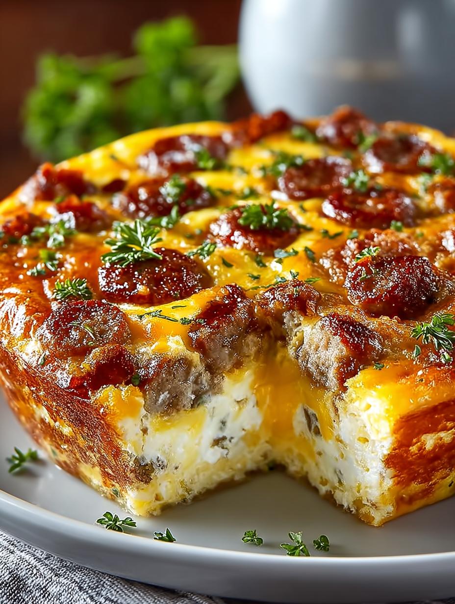 Sausage Egg Casserole