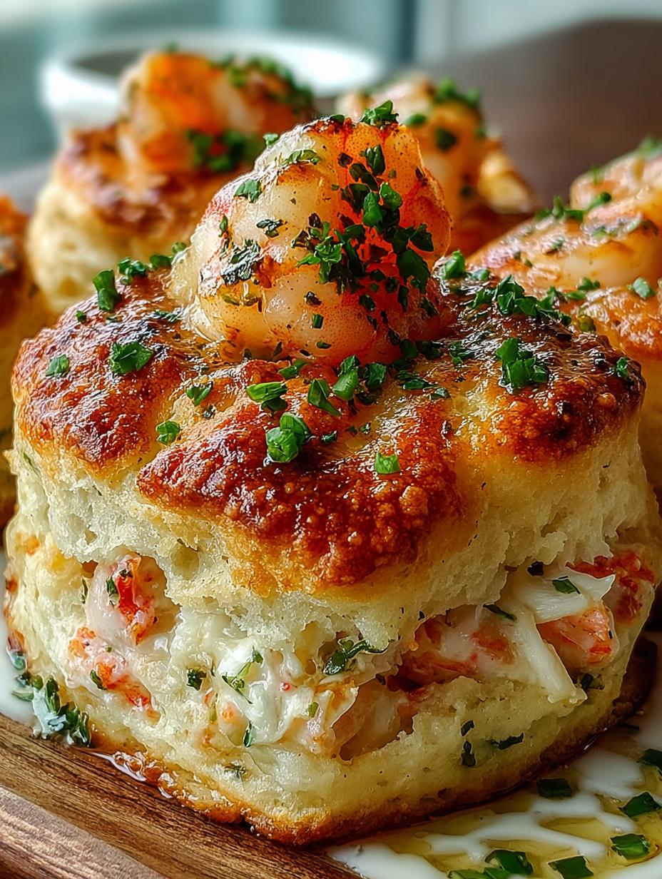 Savory Shrimp Crab Biscuit: 7 Irresistible Melts to Try - Savory Shrimp Crab Biscuit - additional detail