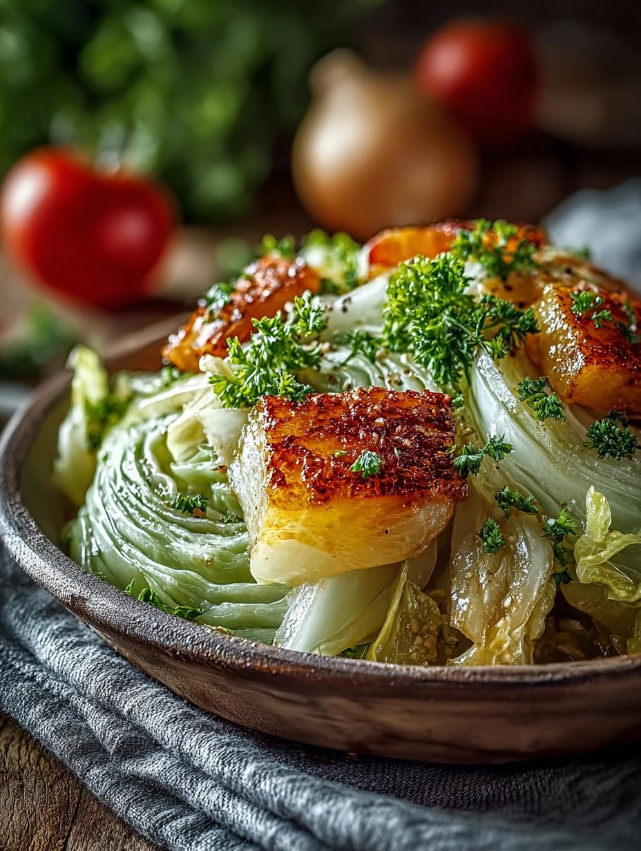 Sizzling Cabbage Delight: A Flavorful 30-Minute Meal - Sizzling Cabbage Delight - main visual representation