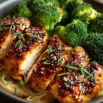 Spicy Garlic Chicken Broccoli