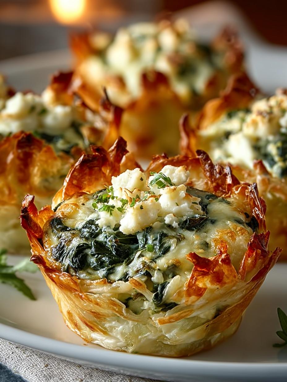 Delicious Spinach Artichoke Dip Cups for Easy Entertaining - Spinach Artichoke Dip Cups - additional detail