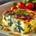 Spinach Cottage Cheese Breakfast