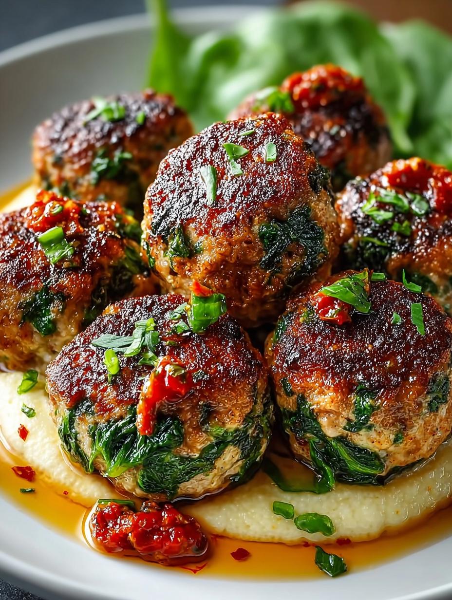 Spinach Garlic Meatballs: 5 Reasons to Love This Recipe - Spinach Garlic Meatballs - main visual representation