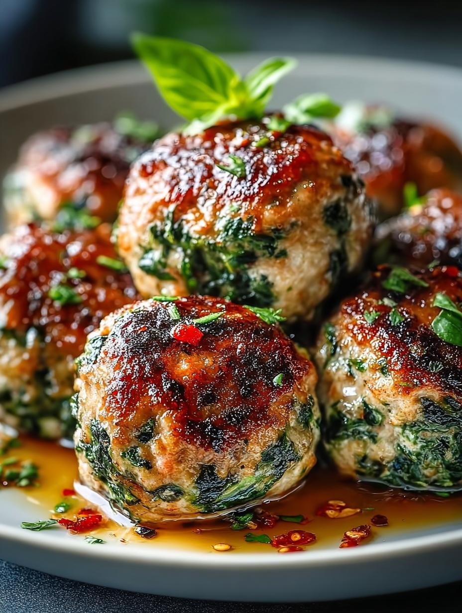 Spinach Garlic Meatballs: 5 Reasons to Love This Recipe - Spinach Garlic Meatballs - additional detail