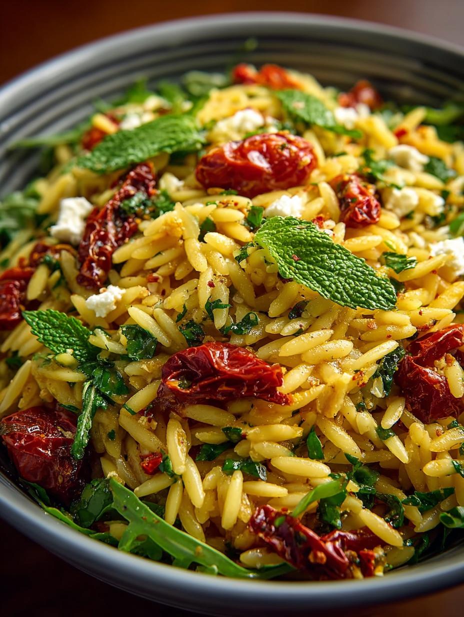 Sun Dried Tomato Orzo
