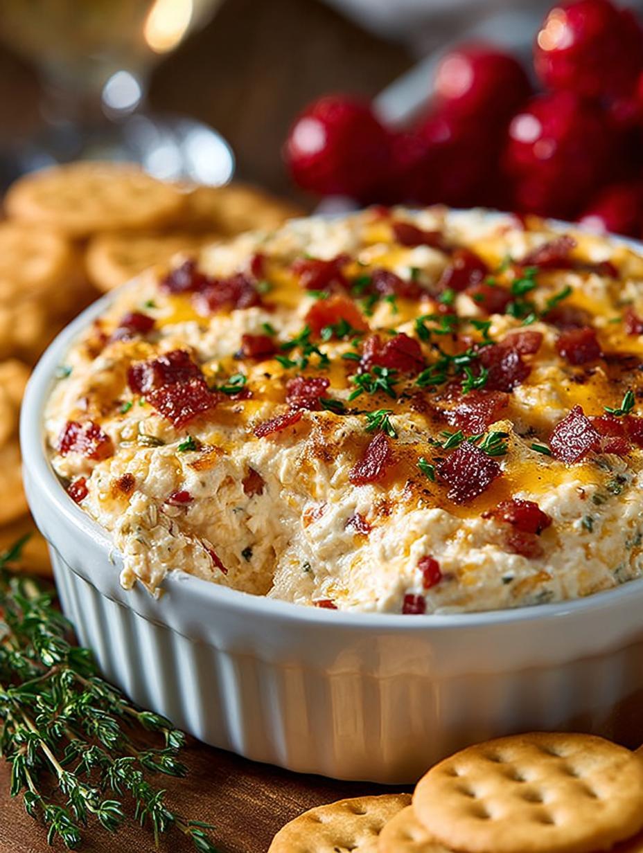Delicious Texas Christmas Dip served with a variety of dippers