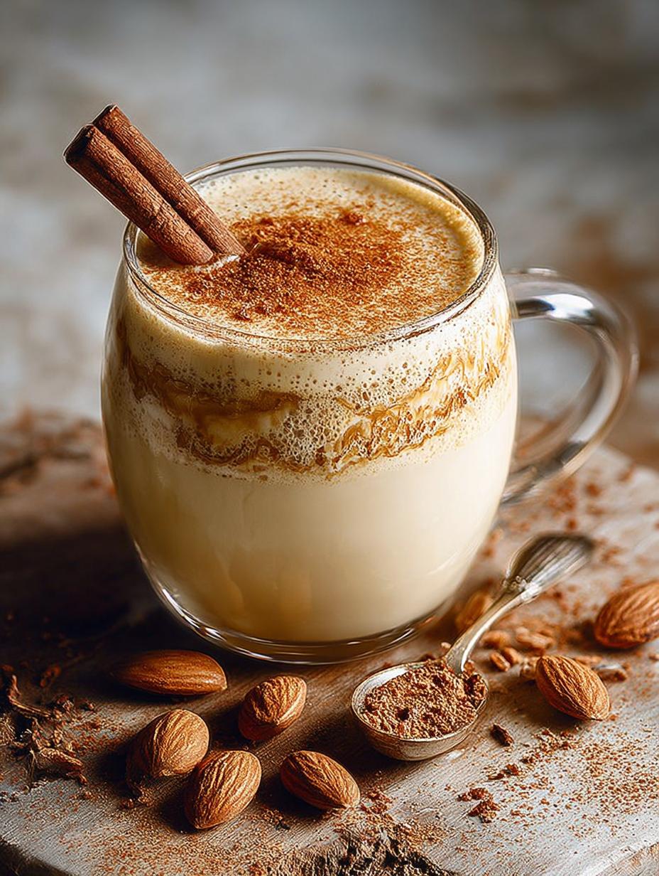 Vegan Almond Eggnog