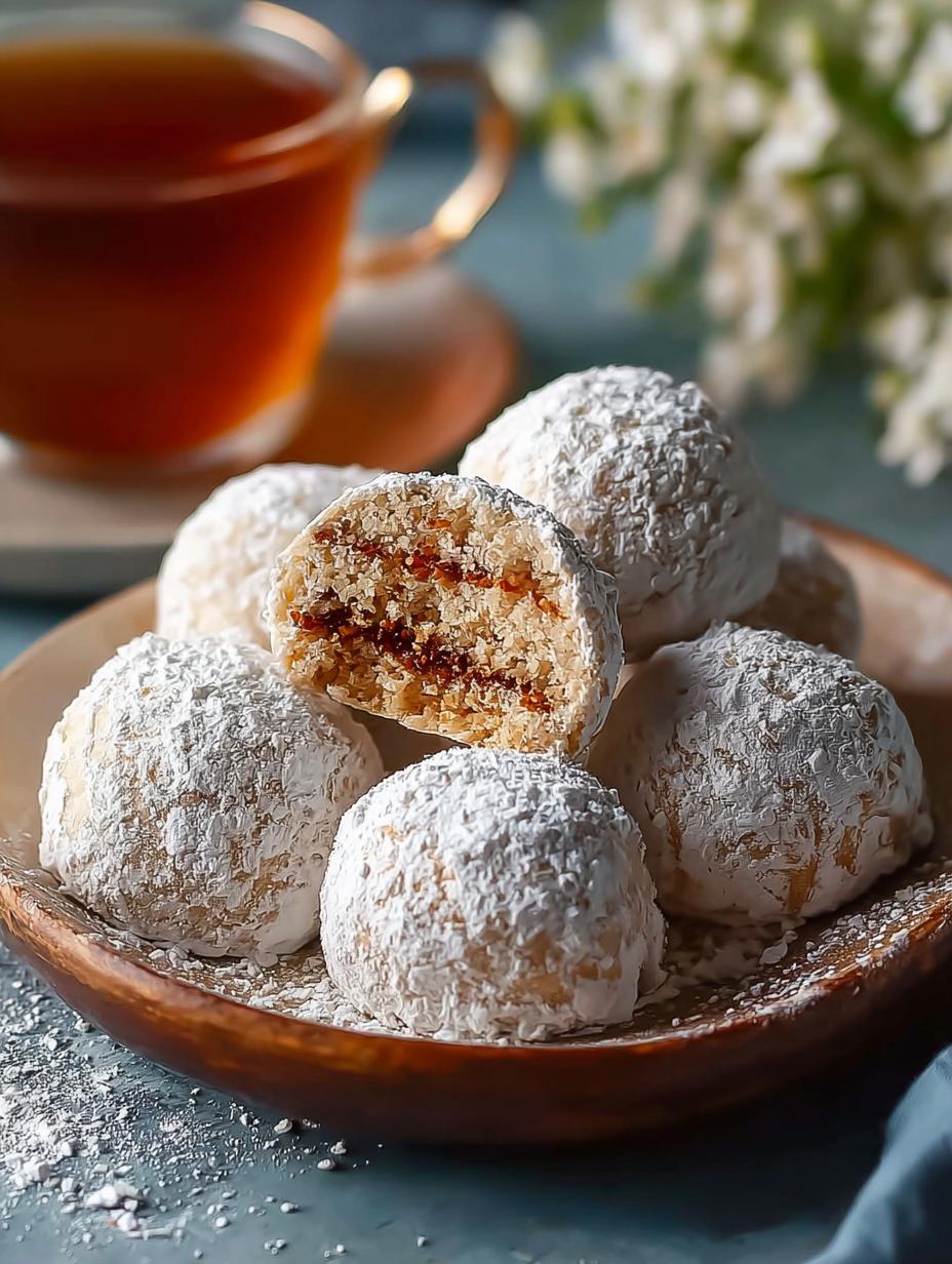 Vegan Russian Tea Cakes: 10 Irresistible Snowball Cookies - Vegan Russian Tea Cakes - additional detail