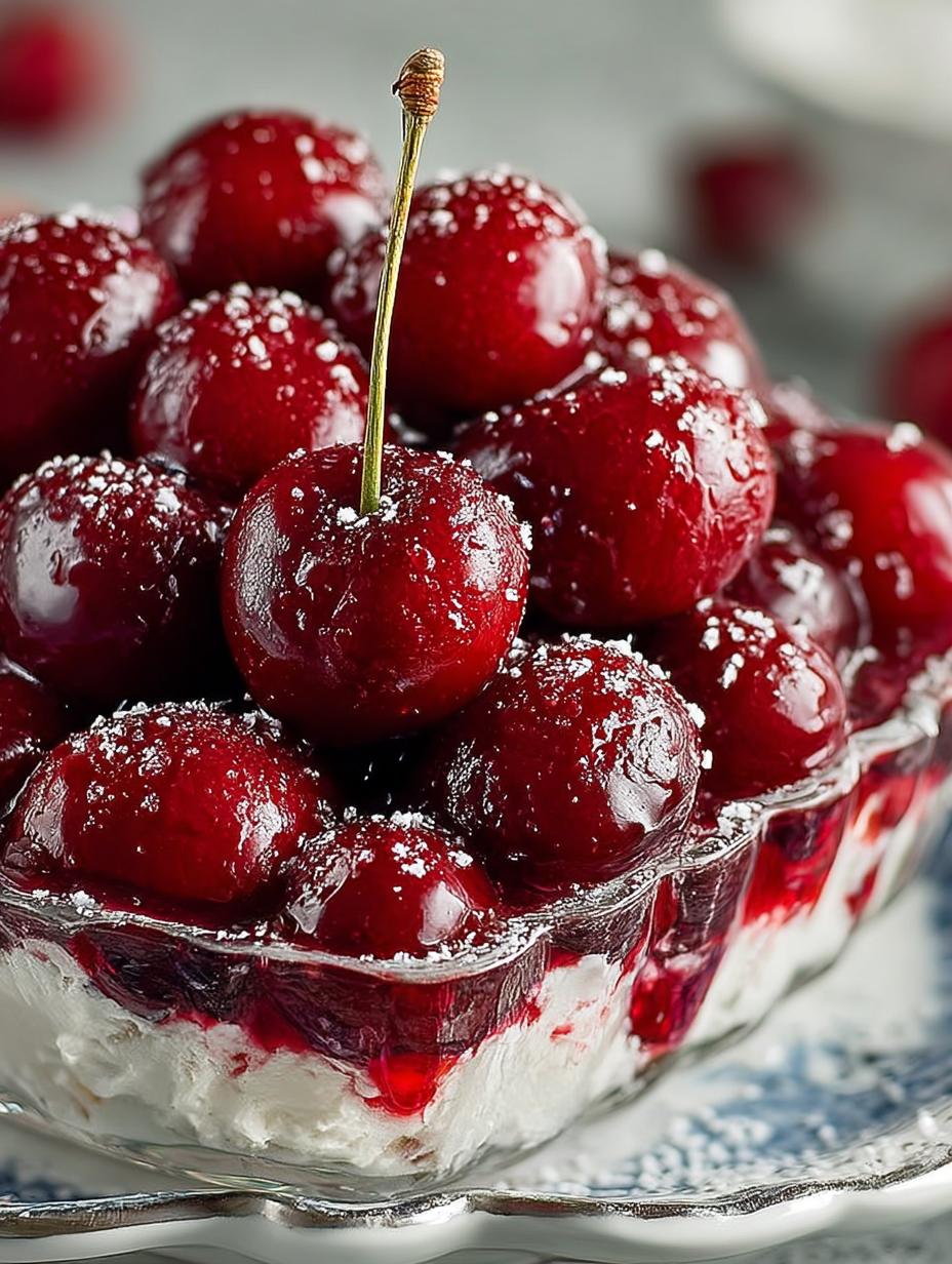 Vintage Cherries Snow: 7 Nostalgic Layers of Delight 4 Vintage Cherries Snow: 7 Nostalgic Layers of Delight - Vintage Cherries Snow - main visual representation